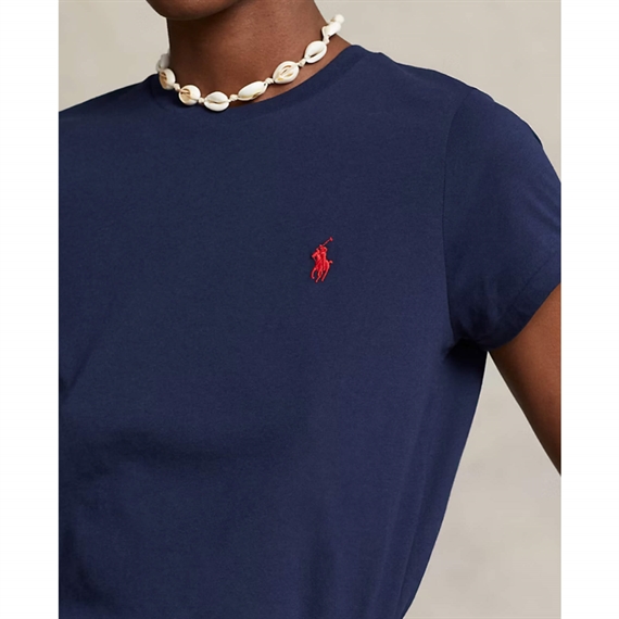 Polo Ralph Lauren Cotton Jersey Crewneck T-Shirt, Cruise Navy